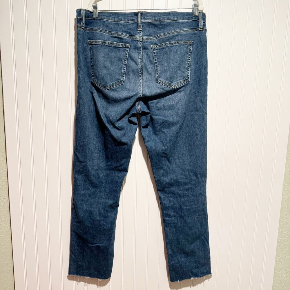 GAP Classic Straight Mid Rise Jeans Size 16 Tall - Picture 5 of 6